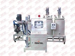 Suhu moderat PU roda Elastomer Casting mesin